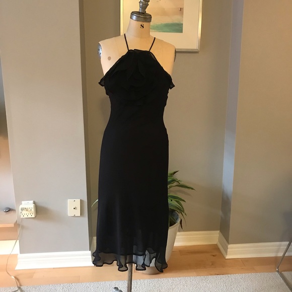 Black Cocktail Dress - Picture 1 of 3